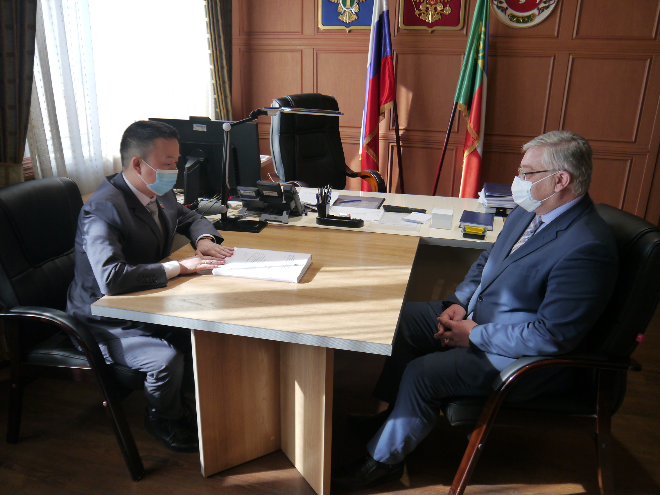 Встреча с прокурором республики Сергеем Фирсовым